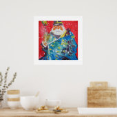 Telling Old War Stories / Artist Larry Lerew ポスター (キッチン)