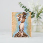 Telsa - Steampunkはがき ポストカード (スタンド正面)