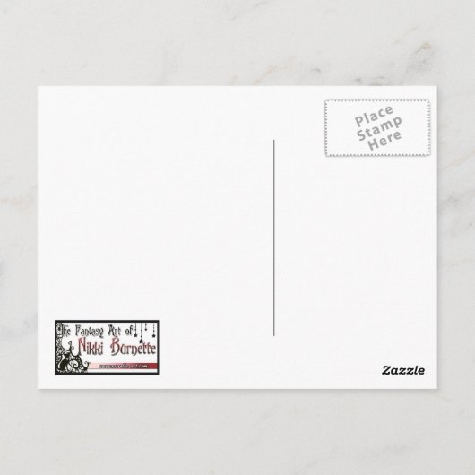 Telsa - Steampunkはがき ポストカード (裏面)