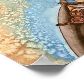 Telsa - Steampunk Art Poster ポスター (角)