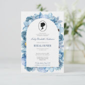 Tema del puente floral azul, regencia del té nupci 招待状 (スタンド正面)