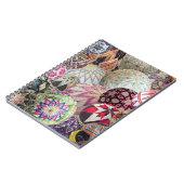 Temariのモンタージュのノート-並べられたページ ノートブック (左側)