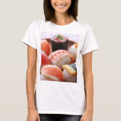Temari Sushi Style – Round and cute Tシャツ (正面)