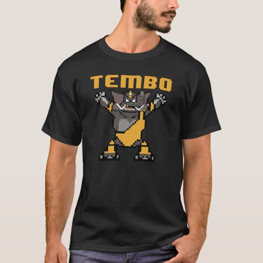 Tembo Jiwe 8ビットTシャツ Tシャツ (正面)