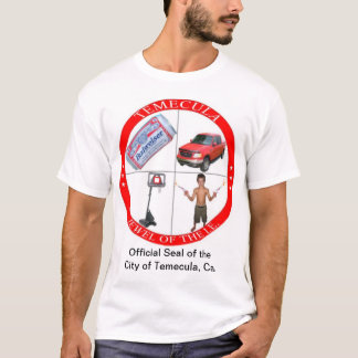 Temeculaのシール Tシャツ
