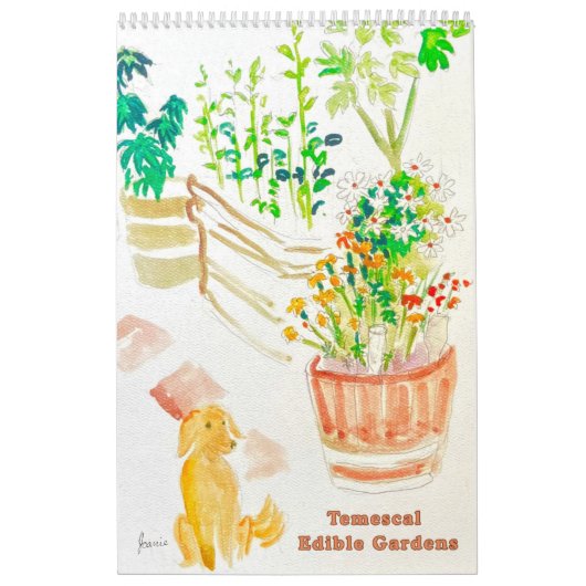 Temescal Edible Gardens Calendar カレンダー (カバー)
