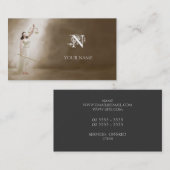 Temisおよびモノグラム 名刺 (正面/裏面)