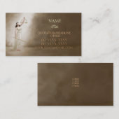 Temisの法律のファインアート 名刺 (正面/裏面)