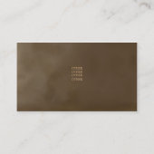 Temisの法律のファインアート 名刺 (裏面)