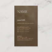 Temis 名刺 (裏面)