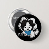 Temmy 缶バッジ (正面&裏面)