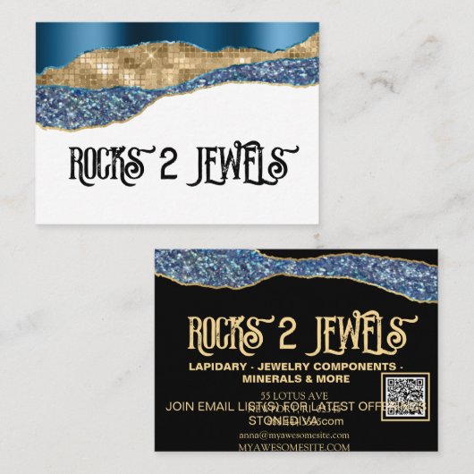 TEMP 2雷 名刺 (正面/裏面)