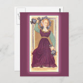 Temperanceタロットカード(フランス) ポストカード (正面/裏面)