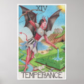 Temperance tarot card ポスター (正面)