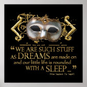 Tempest引用文(金ゴールドバージョン) ポスター (正面)