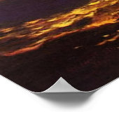 Tempest，サンセット，素晴らし Art by Ivan Aivazovsky ポスター (角)