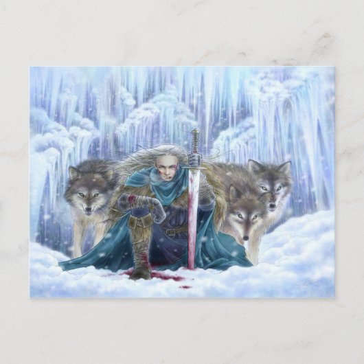 Tempest of Iceファンタジーはがき ポストカード (正面)