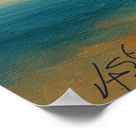 Tempest Serenity Abstract ポスター (角)