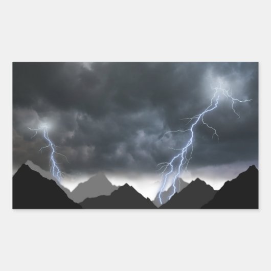 Tempête sur la montagne 長方形シール (正面)