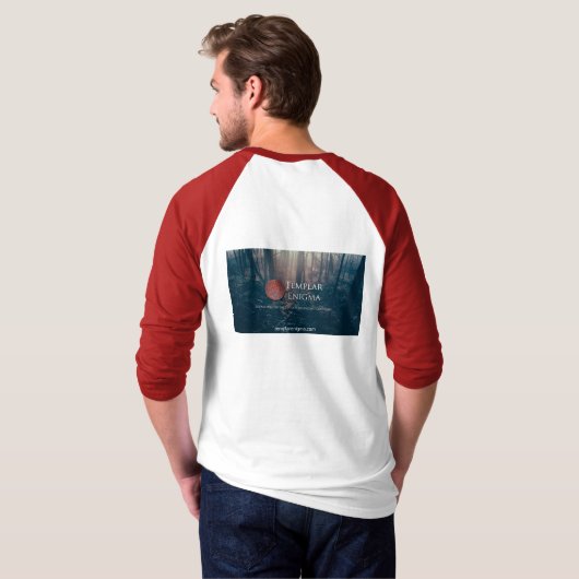 Templarのエニグマの野球T Tシャツ (裏面フル)