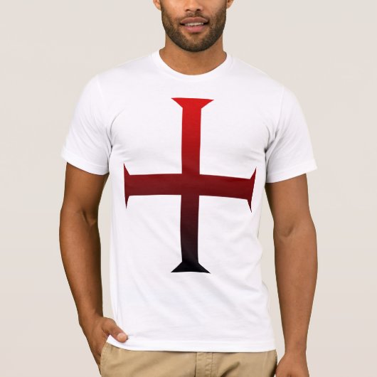 Templarの十字 Tシャツ (正面)