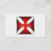 Templarの名刺のテンプレート 名刺 (裏面)