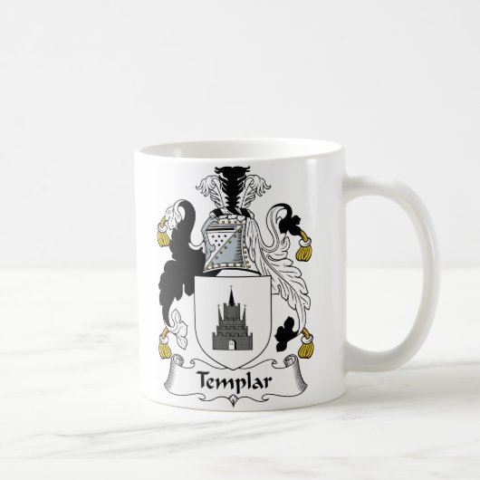 Templarの家紋 コーヒーマグカップ (右)