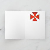 Templarの挨拶状 カード (内部)