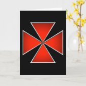 Templarの挨拶状 カード (黄色い花)