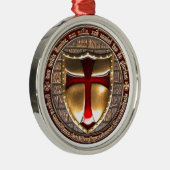 TEMPLARの硬貨 メタルオーナメント (右)