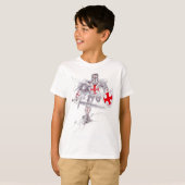 Templarの騎士芸術 Tシャツ (正面フル)