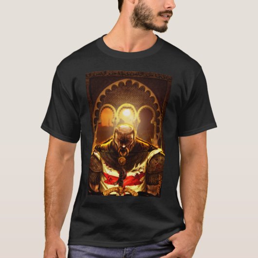 Templarの騎士 Tシャツ (正面)