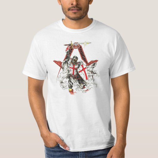 Templarの騎士Tシャツ Tシャツ (正面)