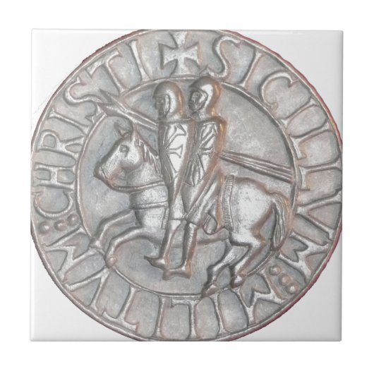 TEMPLARは紋章をナイト爵に叙します タイル (正面)