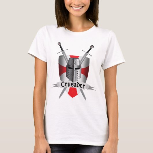 Templar -クルセーダーの腕 tシャツ (正面)
