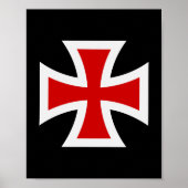 Templar cross ポスター (正面)