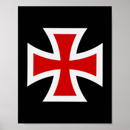 Templar cross ポスター