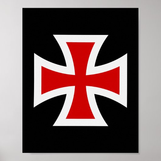 Templar cross ポスター (正面)
