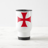 Templar Cross Crusader Travel Mug トラベルマグ (中央)