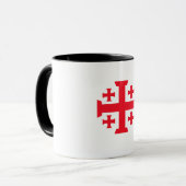 Templar Crusader Jerusalem Cross Coffee Mug マグカップ (正面左)