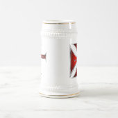 Templar Dblのロゴのマグ ビールジョッキ (中央)