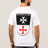 - Templar/Hospitallerのワイシャツ戦友 Tシャツ (裏面)