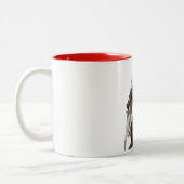 Templar Knight Crusader Coffee Mug ツートーンマグカップ (左)