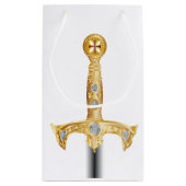 templar knigthsの剣 スモールペーパーバッグ (裏面)