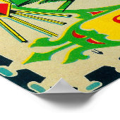 Templar Peas LabelGrand Rapids, MI ポスター (角)