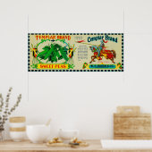 Templar Peas LabelGrand Rapids, MI ポスター (キッチン)