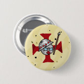 Templarball 缶バッジ (正面&裏面)