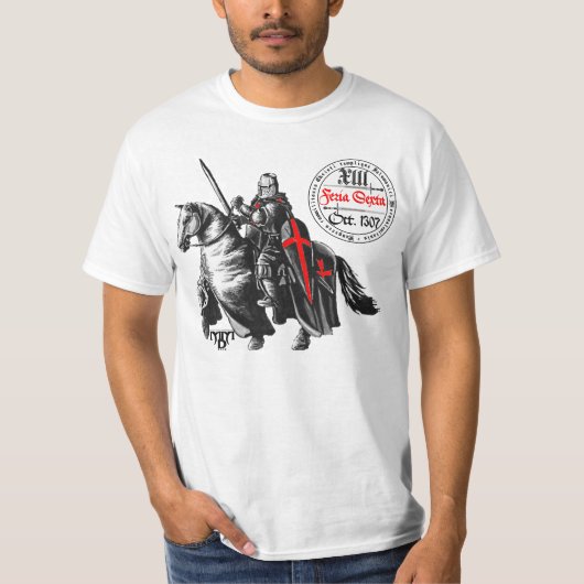 Templarii Freitag der 13 Tシャツ (正面)