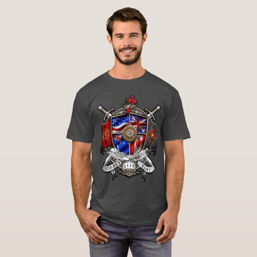 Templars International Crest Tシャツ (正面フル)