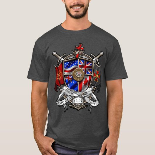 Templars International Crest Tシャツ (正面)